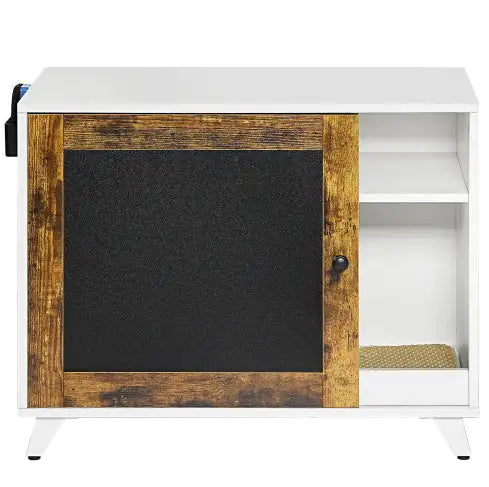 Vintage Hidden Litter Box Cabinet