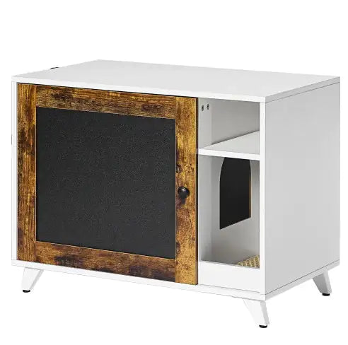 Vintage Hidden Litter Box Cabinet