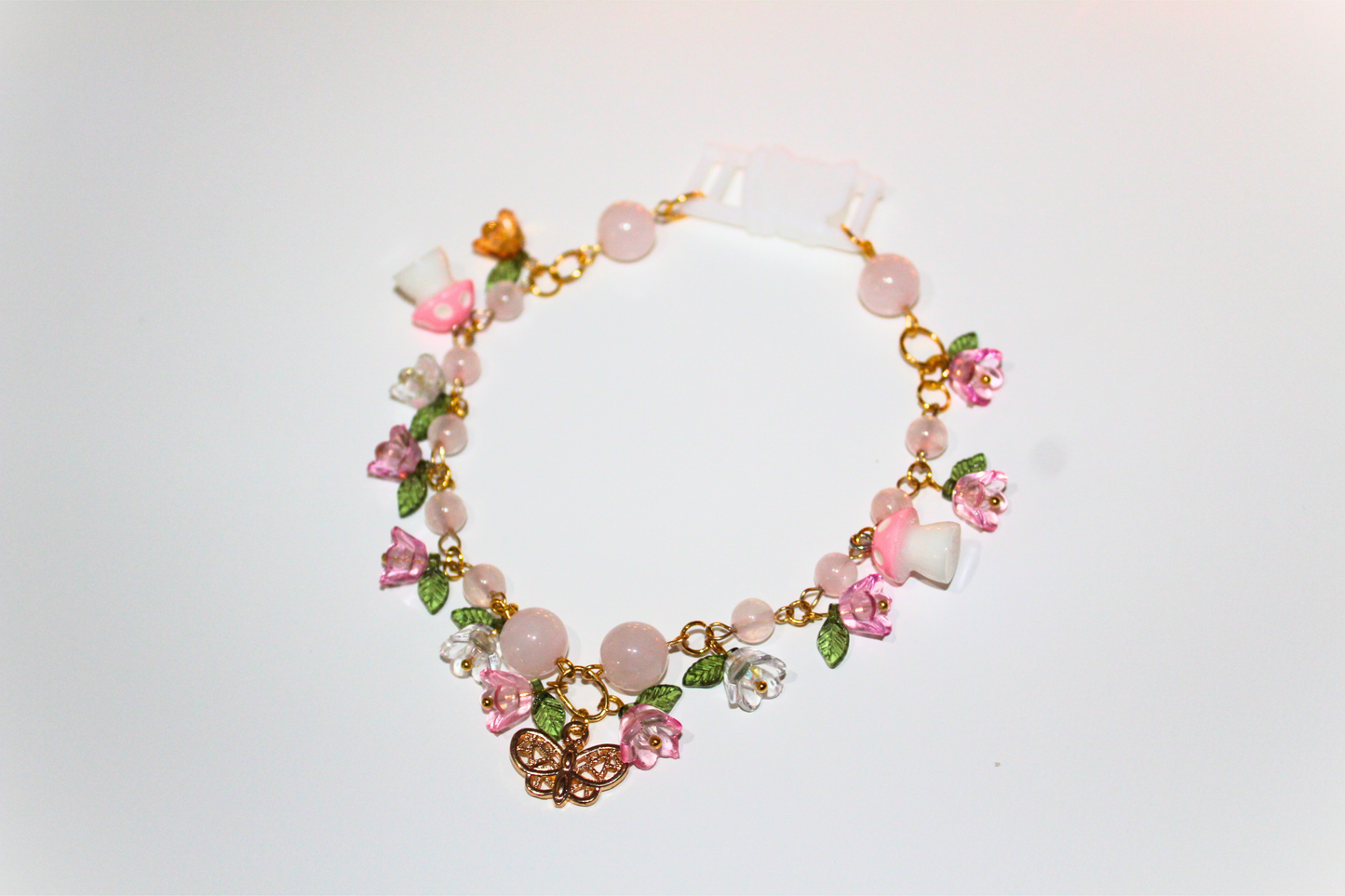Rose Quartz Garden Collar