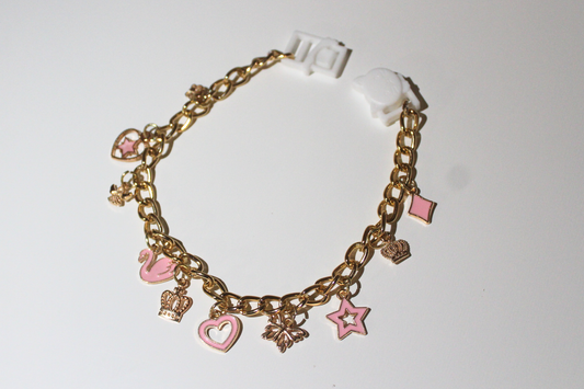 Y2k Girly Pop Charm Breakaway Collar