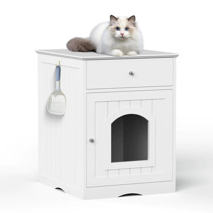 Hidden Litter Box Drawer Set