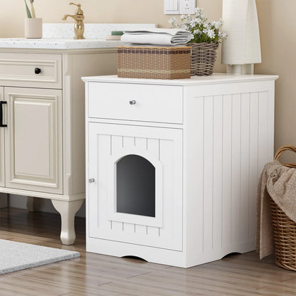 Hidden Litter Box Drawer Set