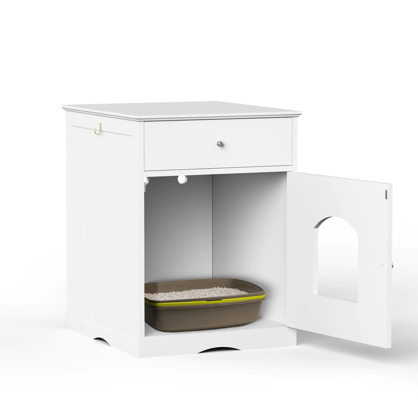 Hidden Litter Box Drawer Set
